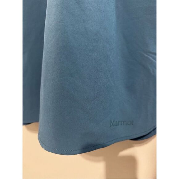 Marmot Elda Dress Dusty Teal Blue Women's Large Outdoors Hiking Althetic UPF 30 - Picture 7 of 13